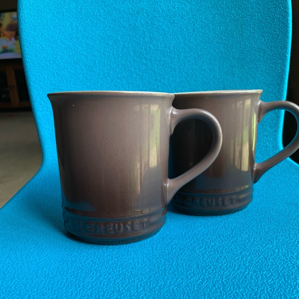 Le Creuset Mugs - Oyster Color
